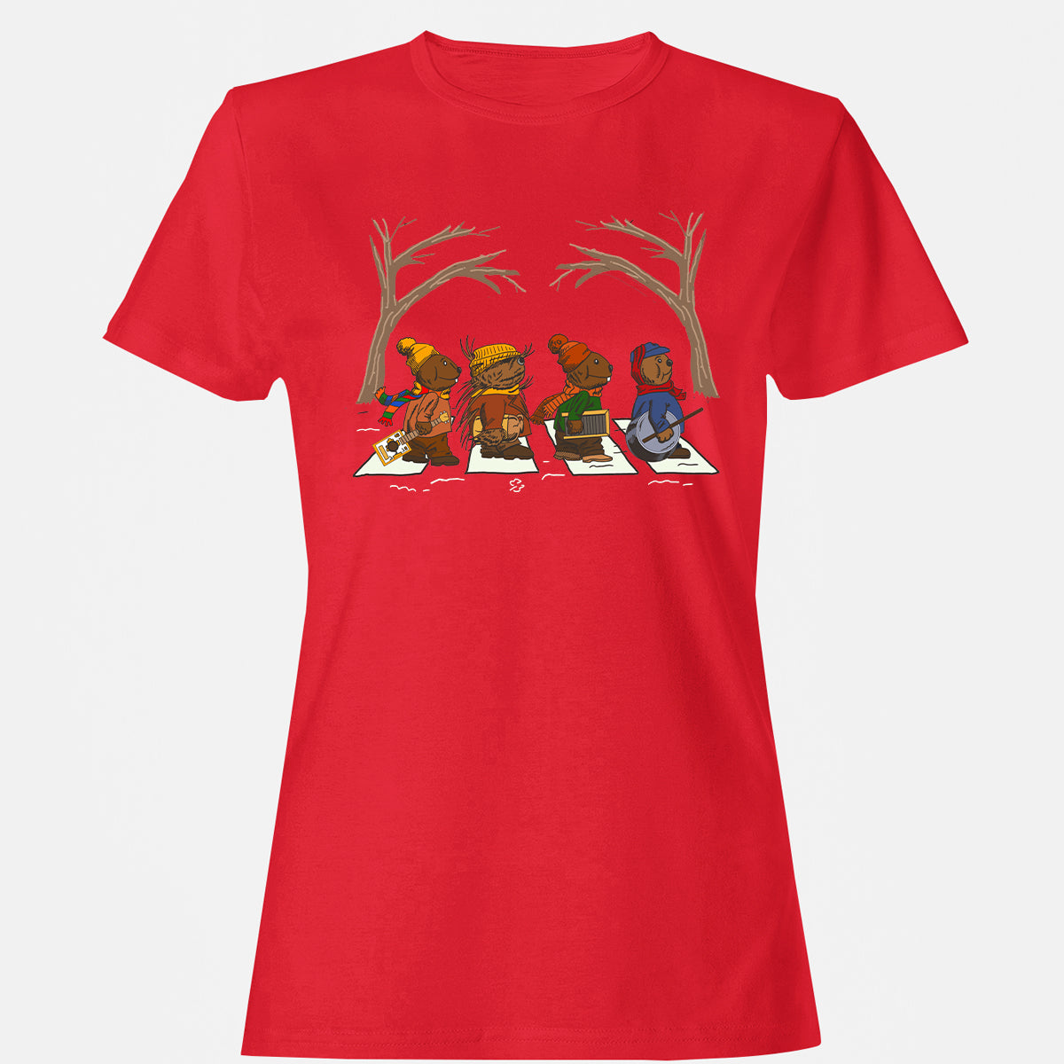 Women's T-shirt - 4PAANAEH - Red - 13