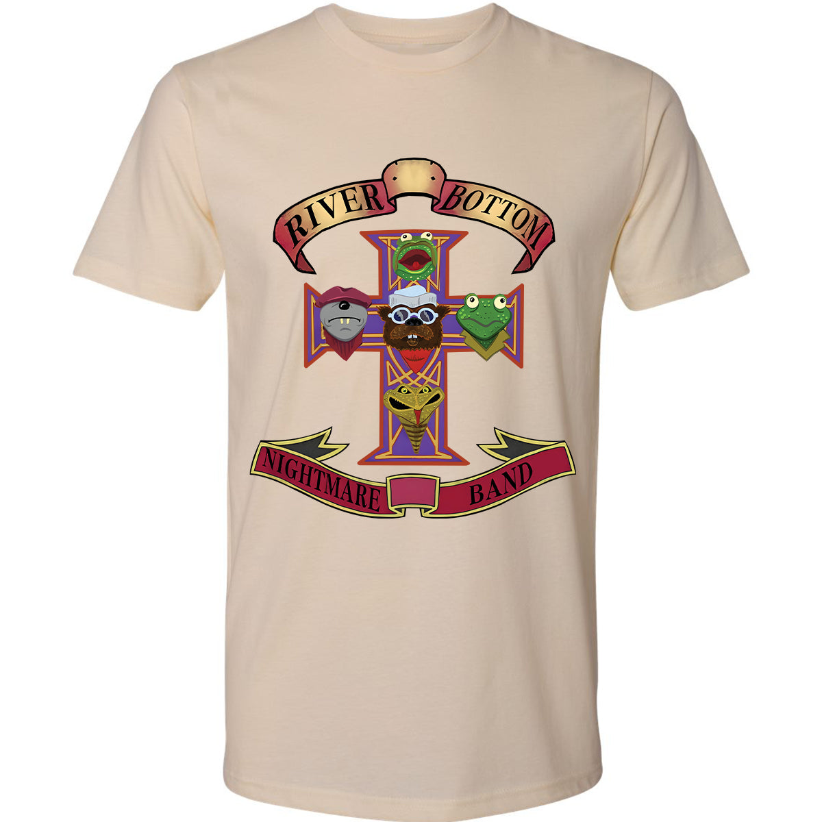 Premium Unisex T-shirt - Black - THANGFIXED (Copy) - Cream - 14