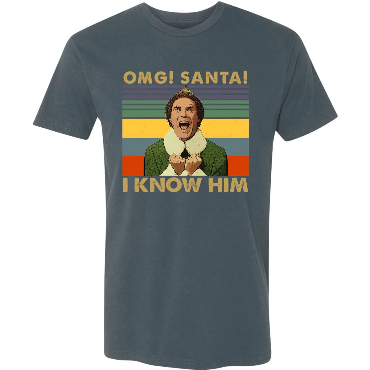 OMG Santa I Know Him Premium Unisex T-shirt