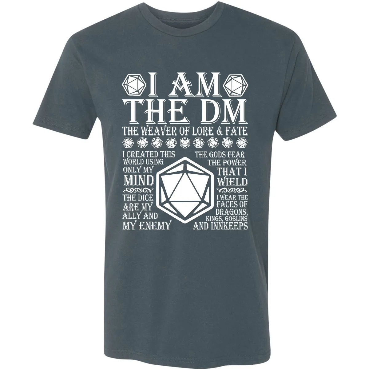 I Am The DM The Weaver Of Lore And Fate Premium Unisex T-shirt
