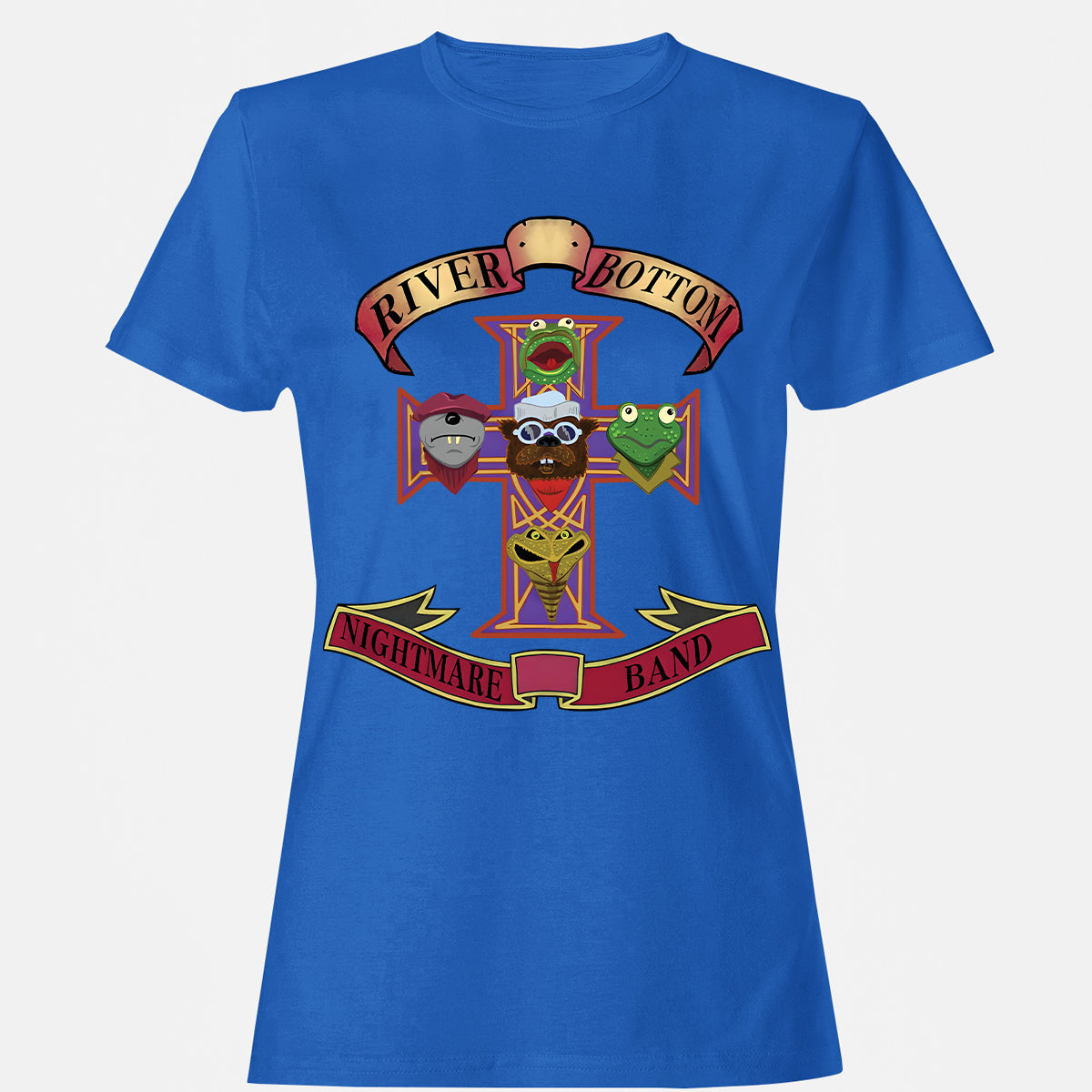 Women's T-shirt - Black - THANGFIXED (Copy) - Royal - 14