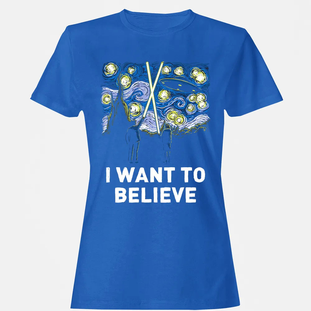 I Want To Believe Women's T-shirt