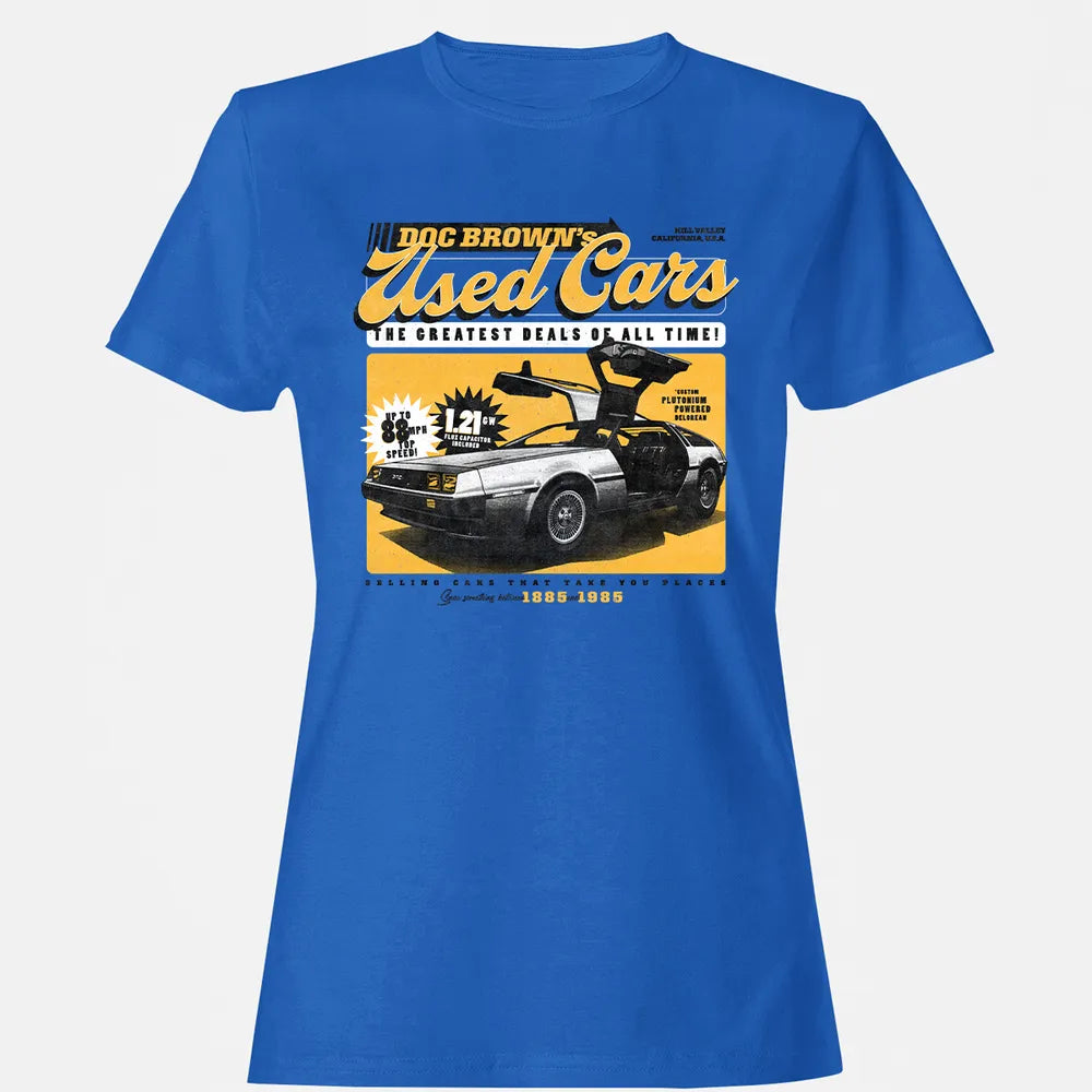 Doc Brownâ€™s Used Cars Women's T-shirt