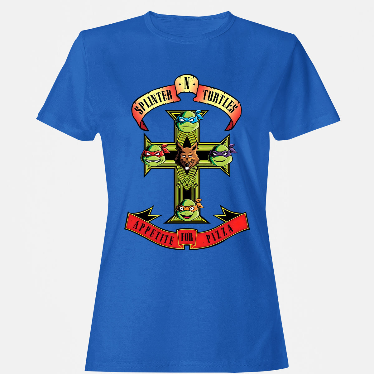 Women's T-shirt - S9M7MJ91 - Royal - 14