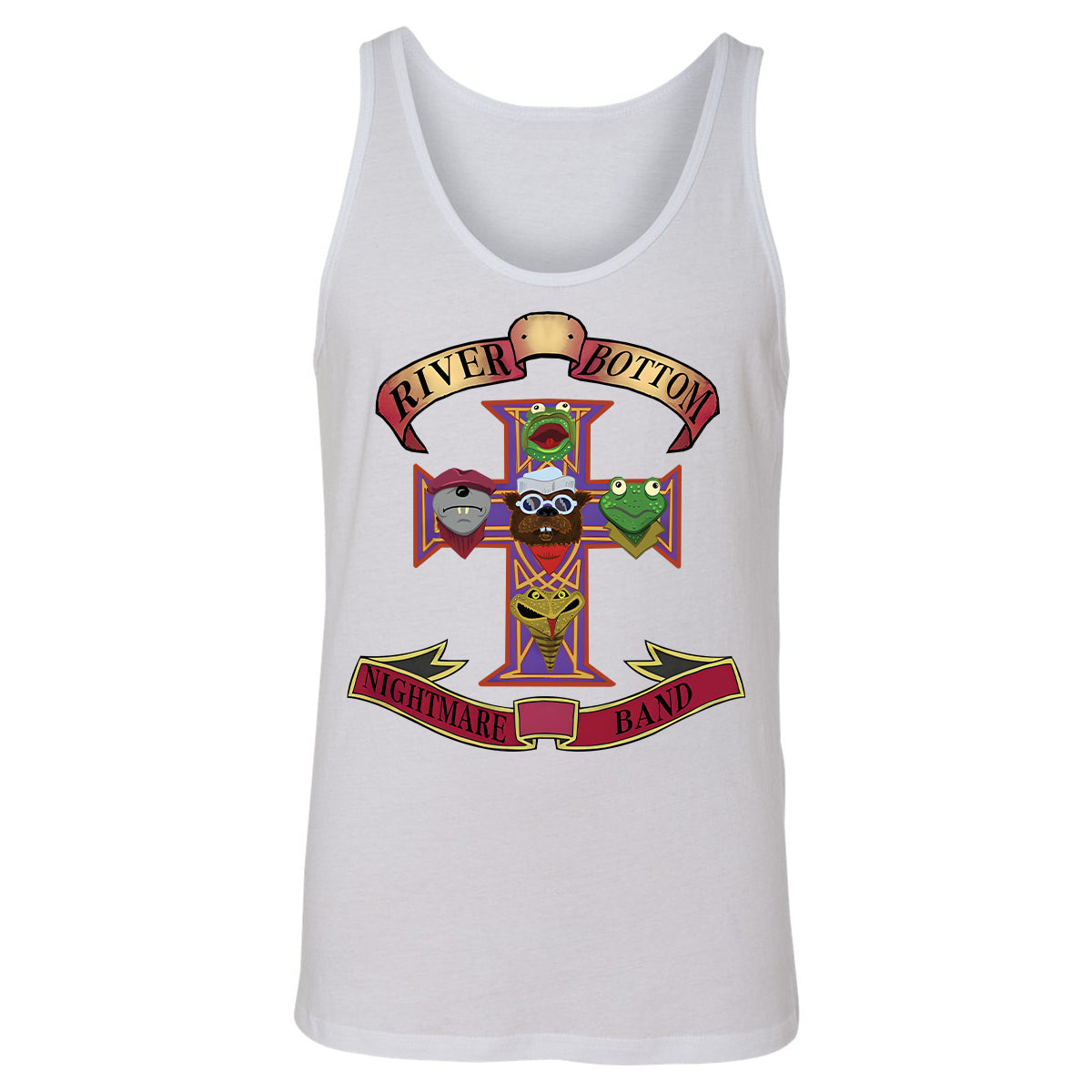 Unisex Jersey Tank - Black - THANGFIXED (Copy) - White - 14