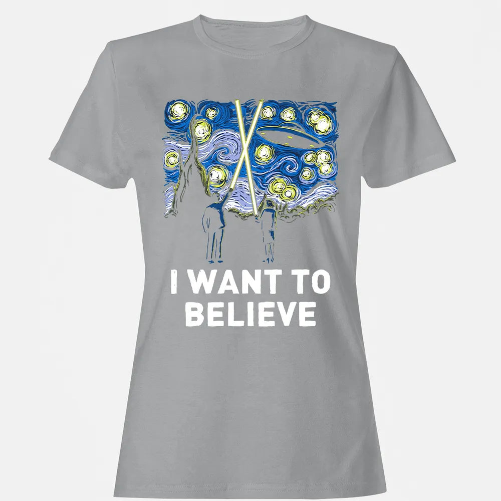 I Want To Believe Women's T-shirt