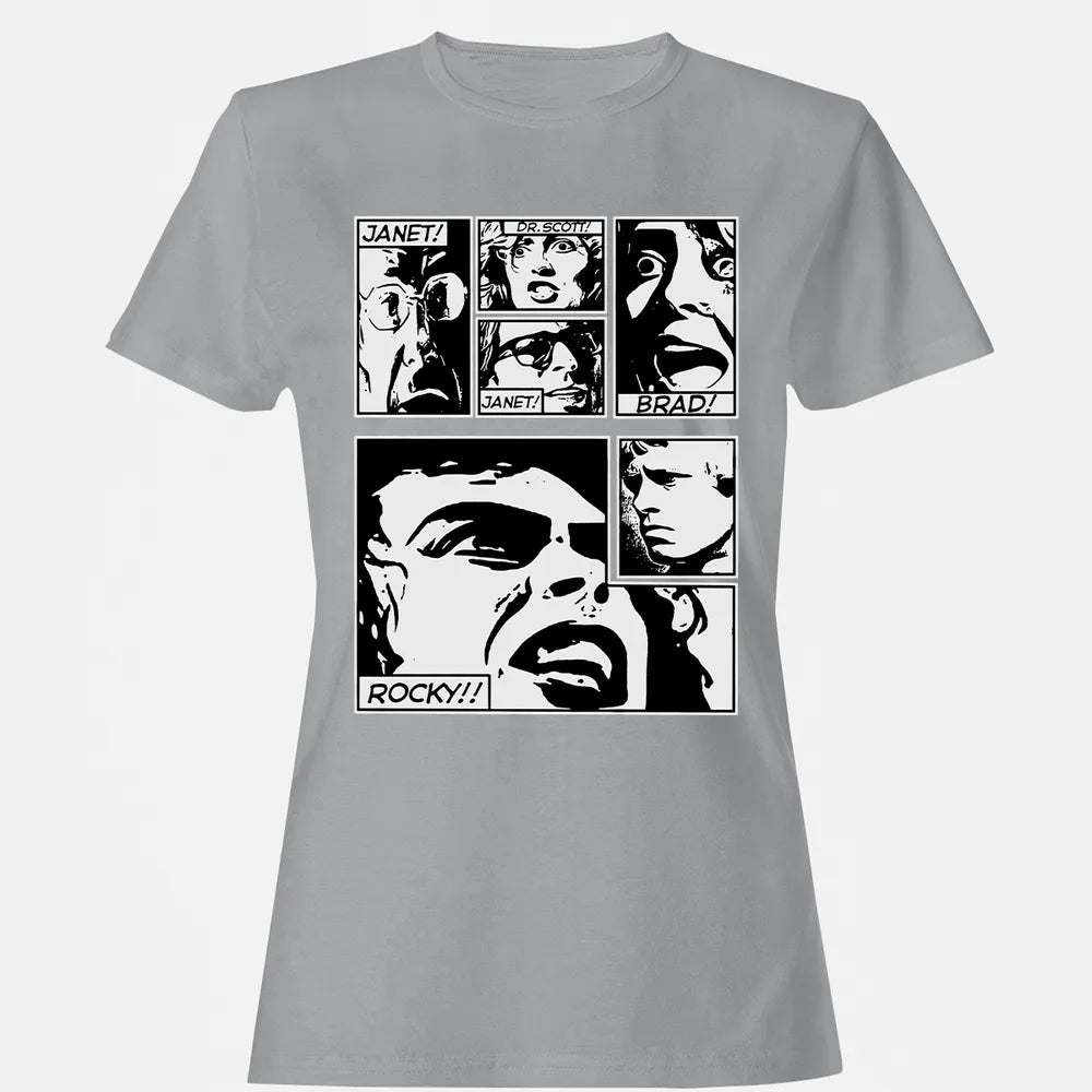 Janet! Brad! Rocky! Women's T-shirt