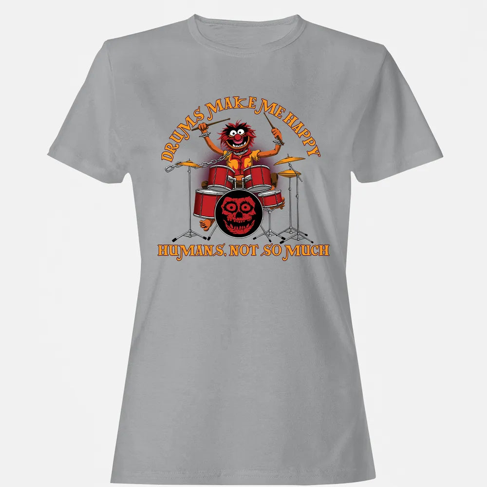 Drums Make Me Happy Women's T-shirt