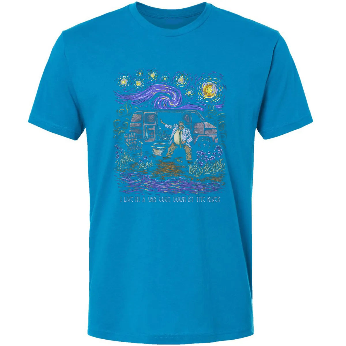 Live In A Van Gogh Premium Unisex T-shirt