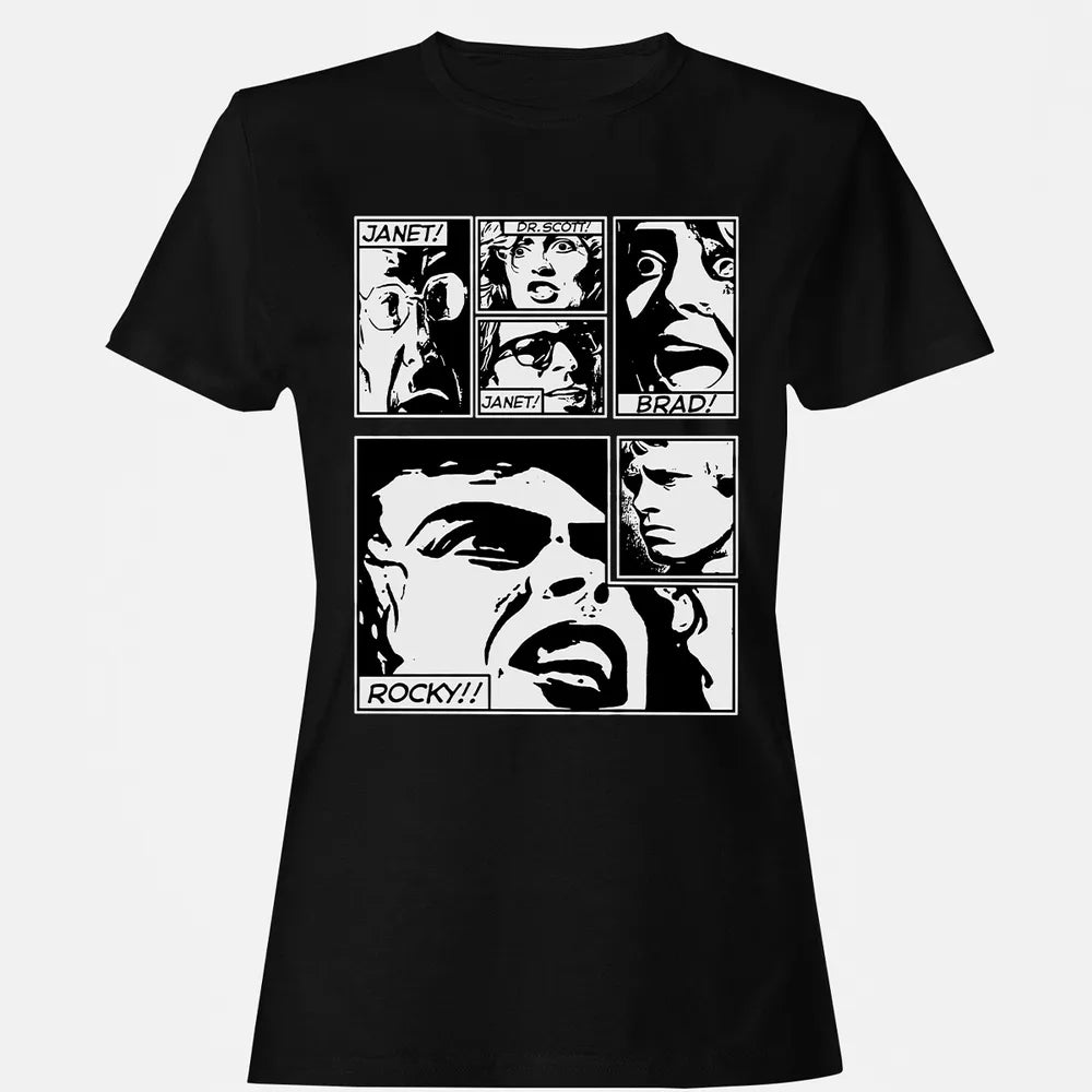 Janet! Brad! Rocky! Women's T-shirt