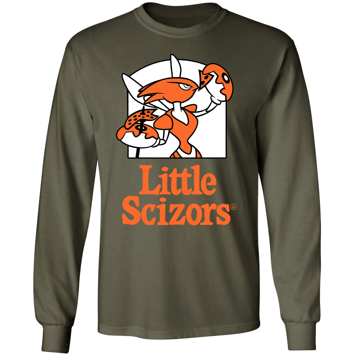 Long Sleeve T-Shirt - TJ33R1XB - Military Green - 16