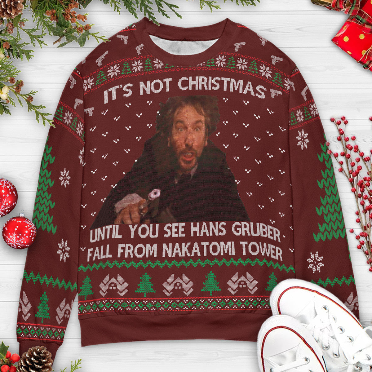 Ugly Christmas Sweatshirt - M7KSWSSN