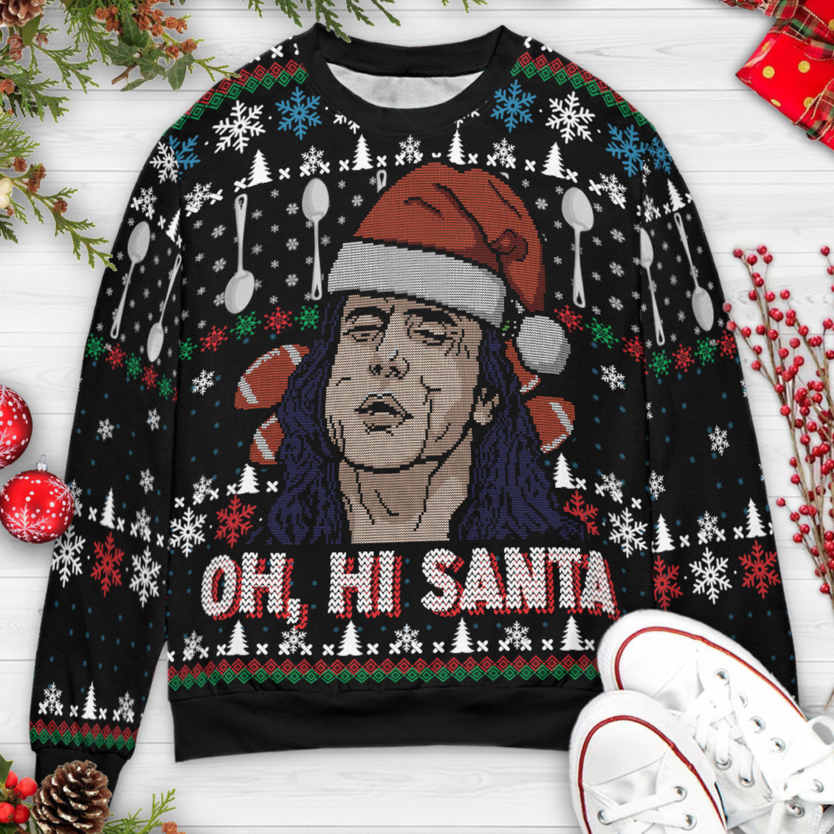 Ugly Christmas Sweatshirt - LU3VKQVE