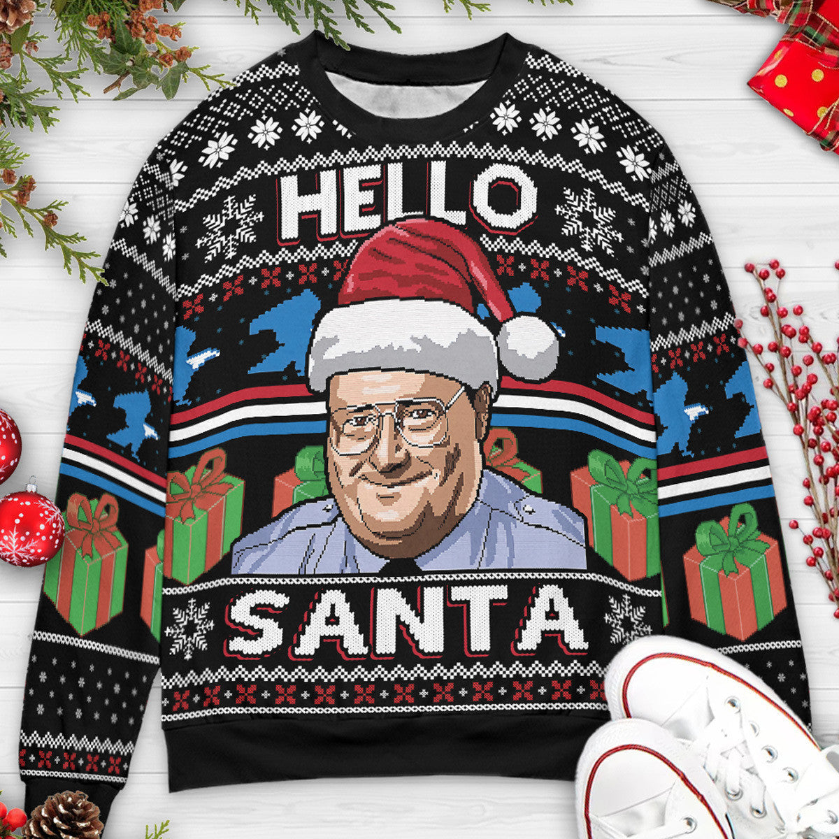 Ugly Christmas Sweatshirt - 9M8ZJ2WR