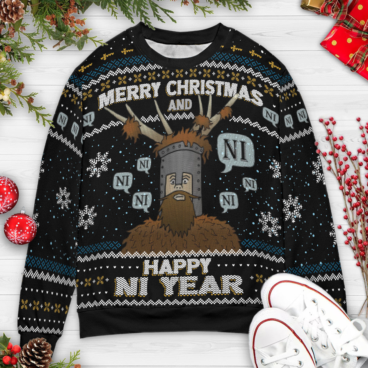 Ugly Christmas Sweatshirt - 2WDFVQVB