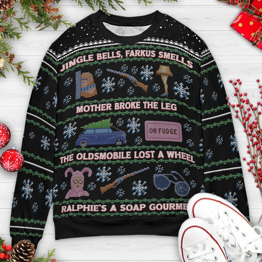 Ugly Christmas Sweatshirt - XJCAGQSH