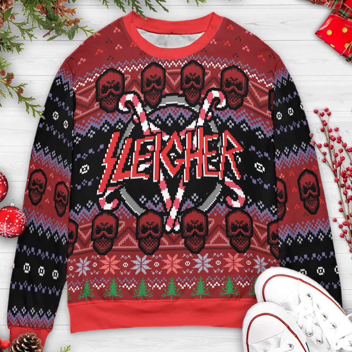 Ugly Christmas Sweatshirt - V6P2SGUB