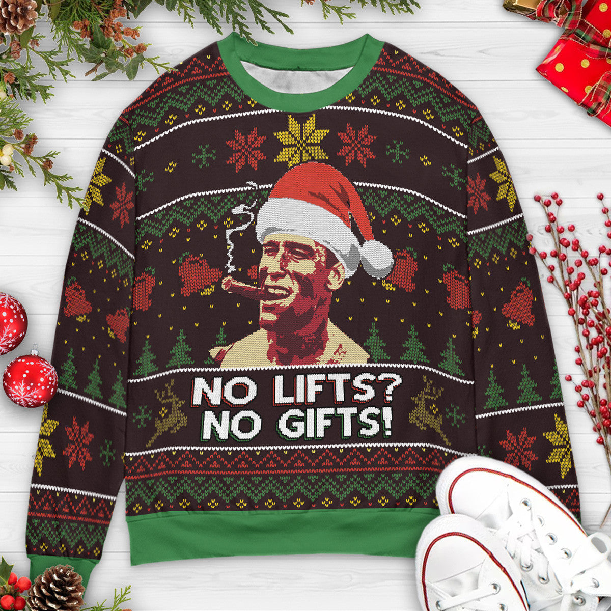 Ugly Christmas Sweatshirt - V7BNXZ2J