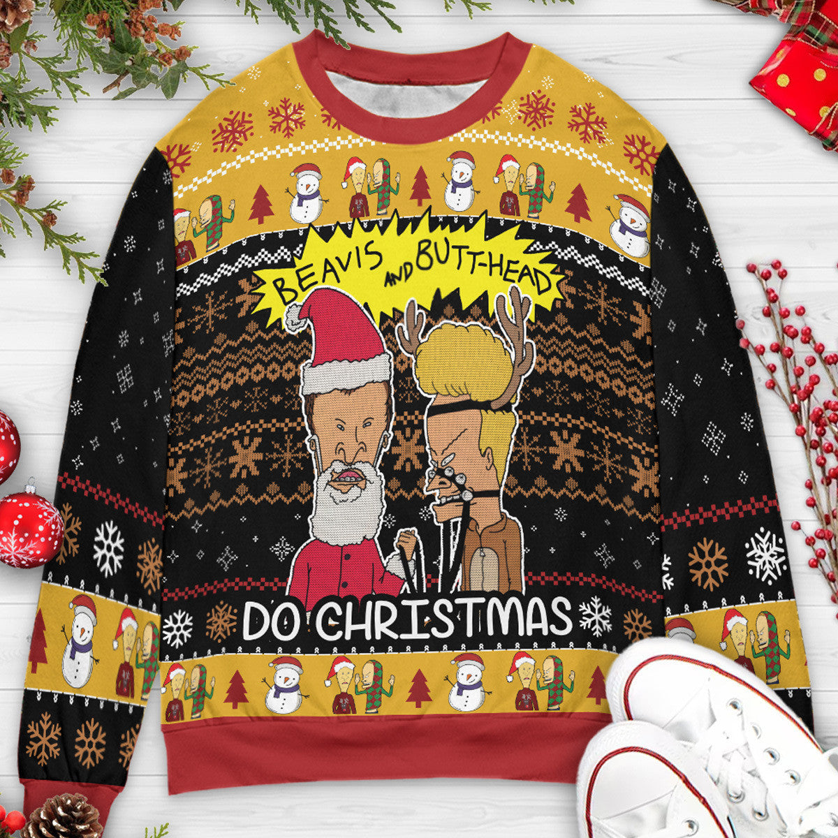 Ugly Christmas Sweatshirt - DXB8ANYD