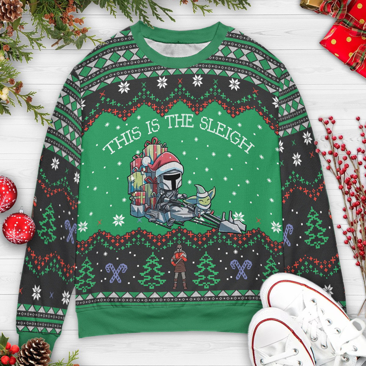 Ugly Christmas Sweatshirt - 62K5V61M