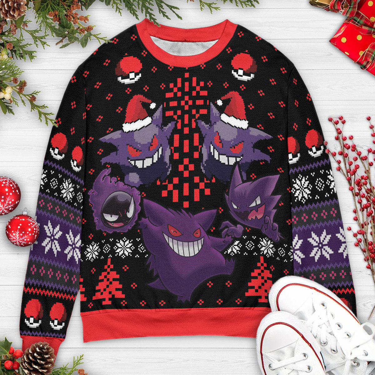 Ugly Christmas Sweatshirt - BE8HD2J9