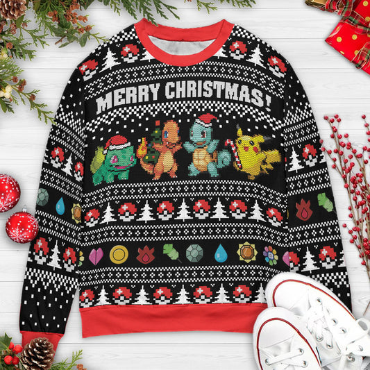Ugly Christmas Sweatshirt - W3QVG82G