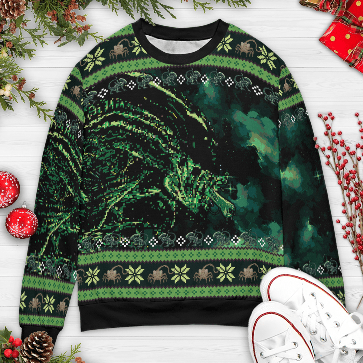 Ugly Christmas Sweatshirt - 2QDKMUZM