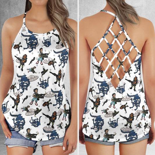 Criss Cross Tank Top - NXAUJV7K -  - 1