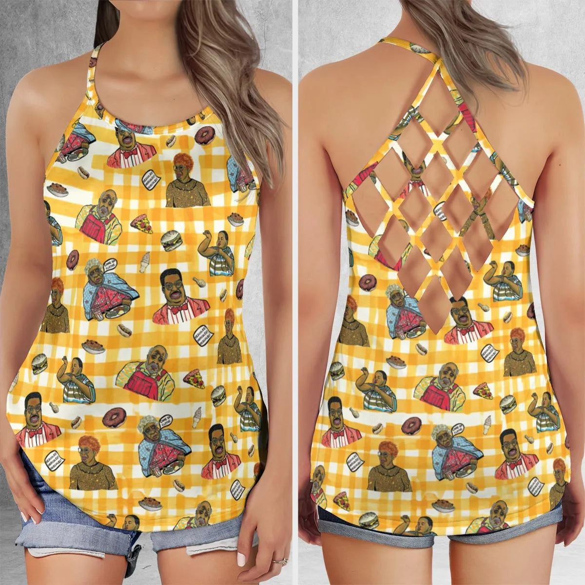 Criss Cross Tank Top - G46LZDC2
