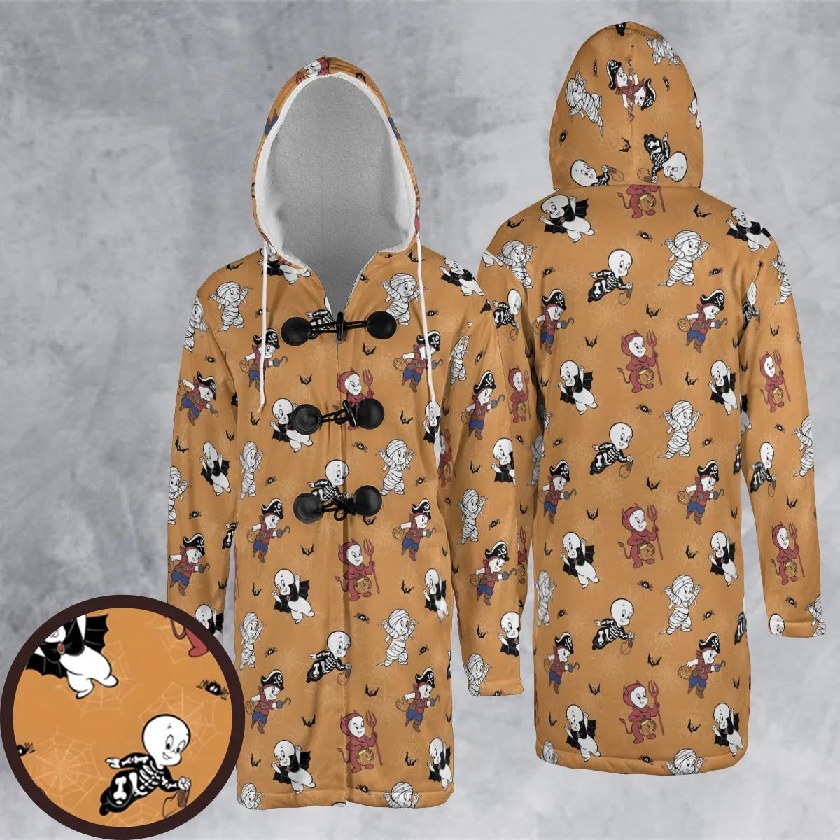 Hooded Cloak Coat - 9VTTLPCZ