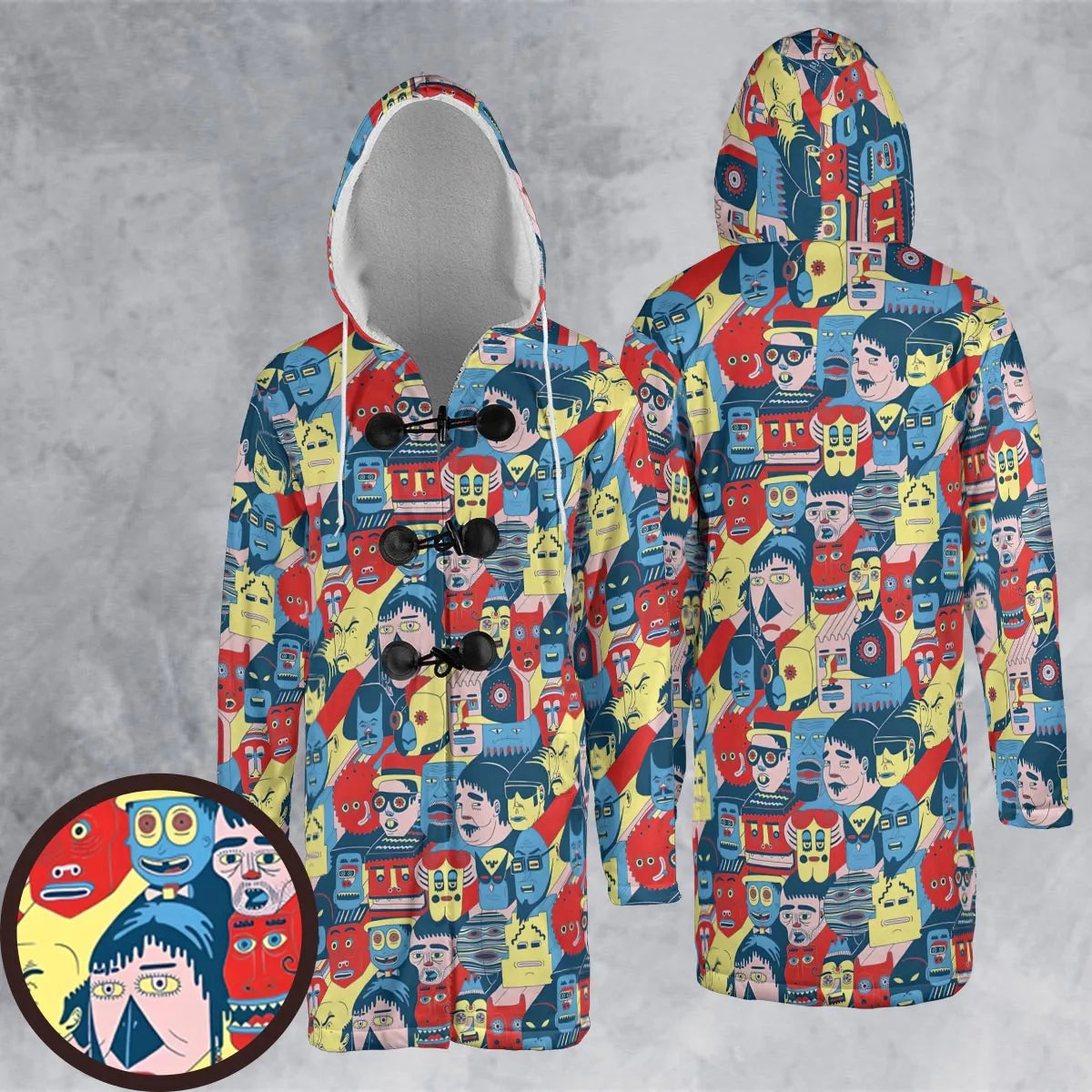 Hooded Cloak Coat - X6PVWNW3