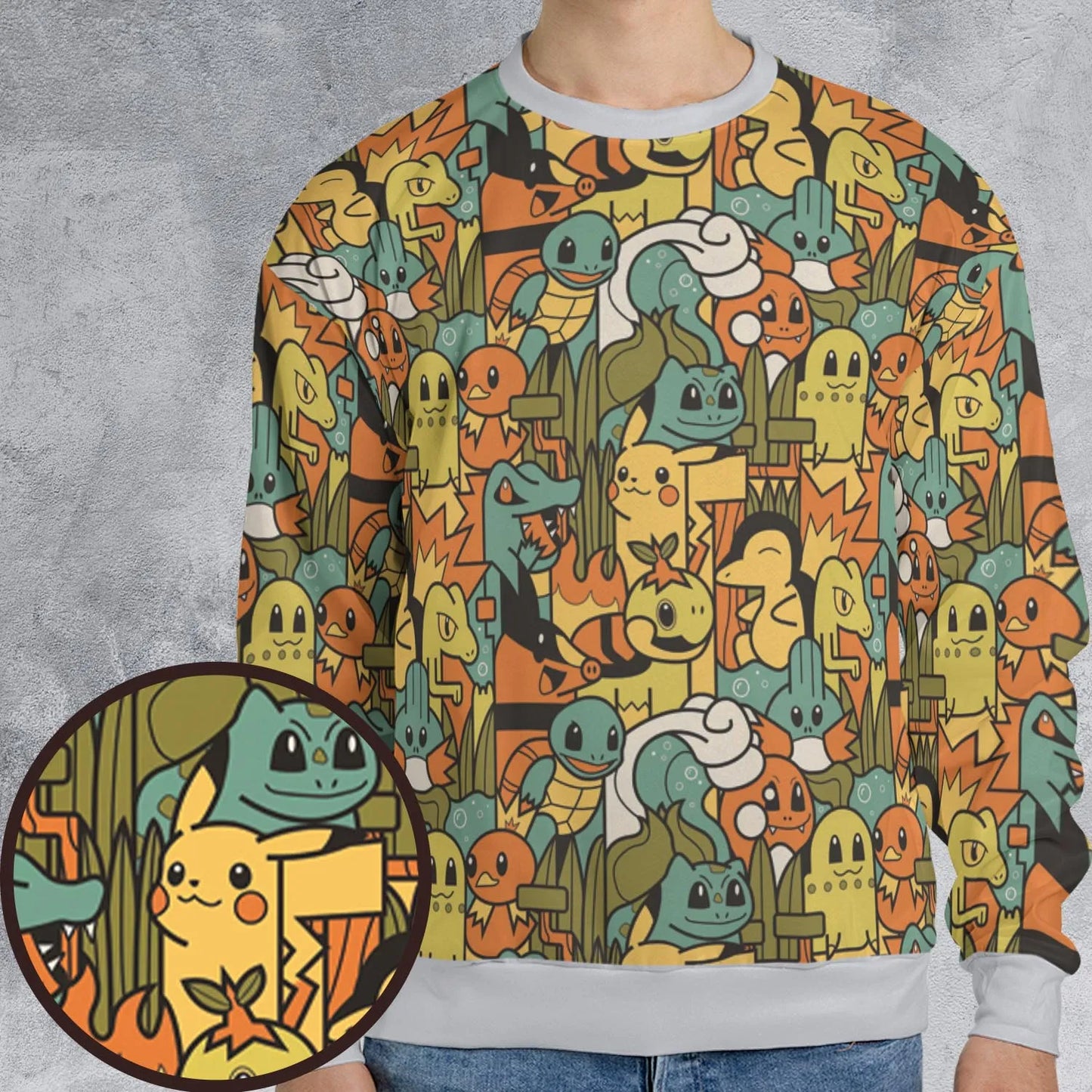 All-over Print Sweatshirt - 9Z3MYRPW