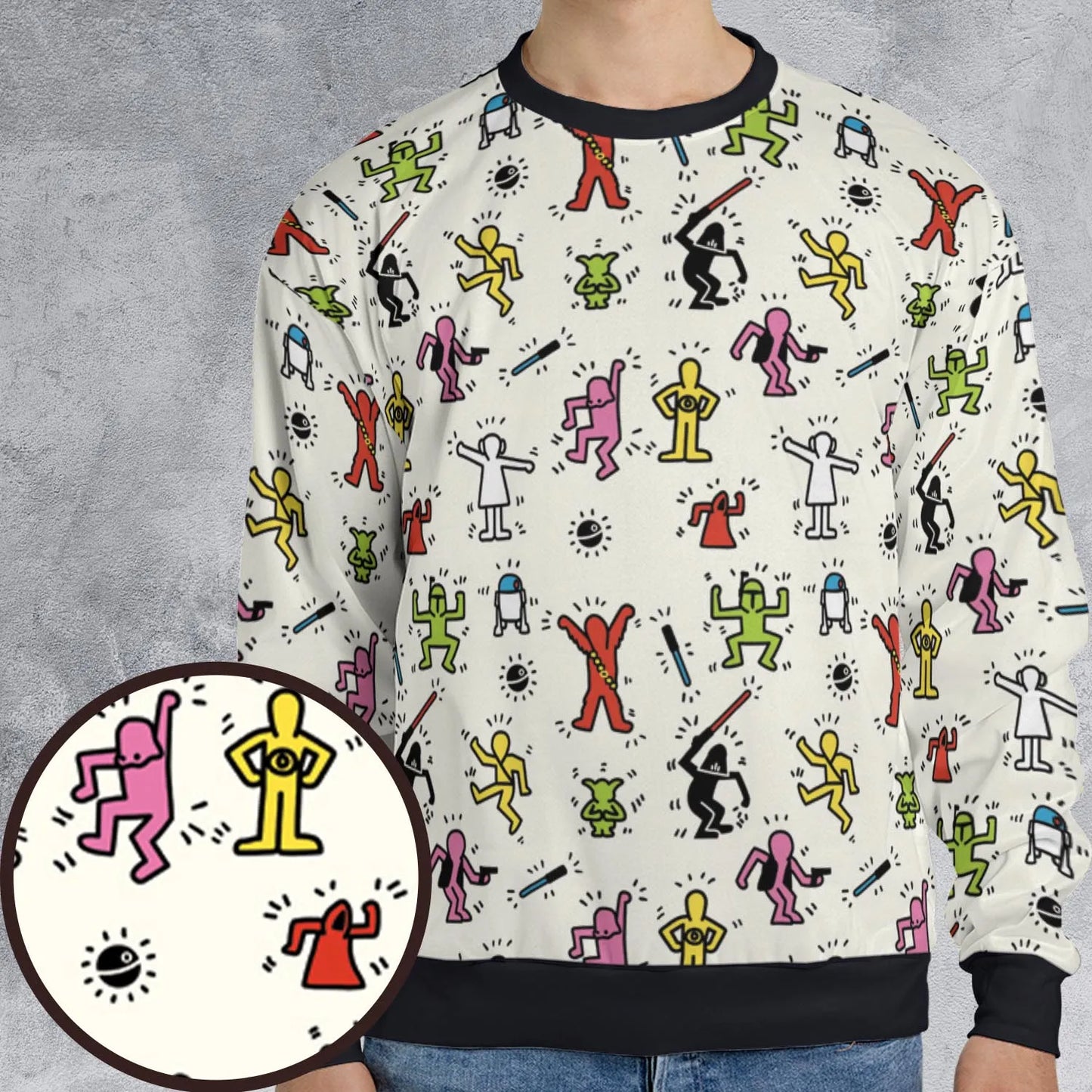 All-over Print Sweatshirt - Y7BAQALZ