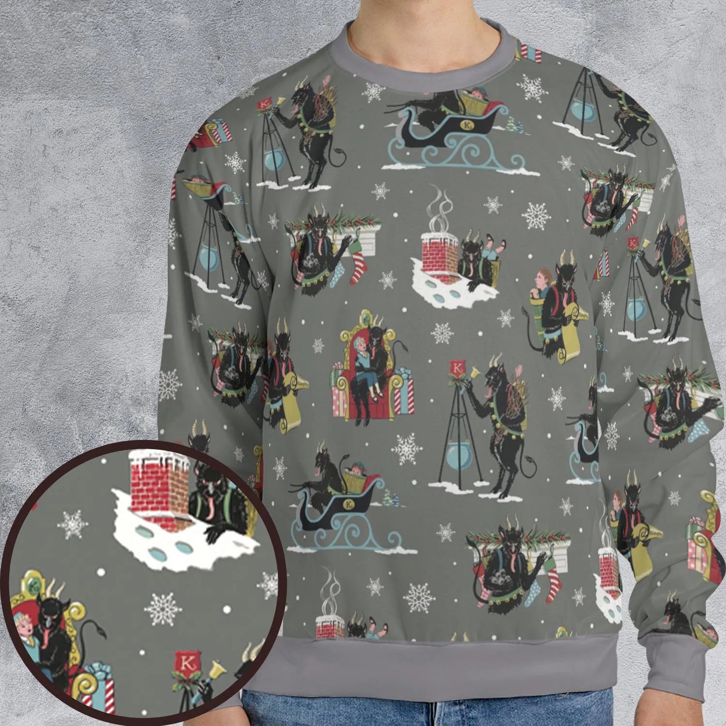 All-over Print Sweatshirt - EMPD5HQ9