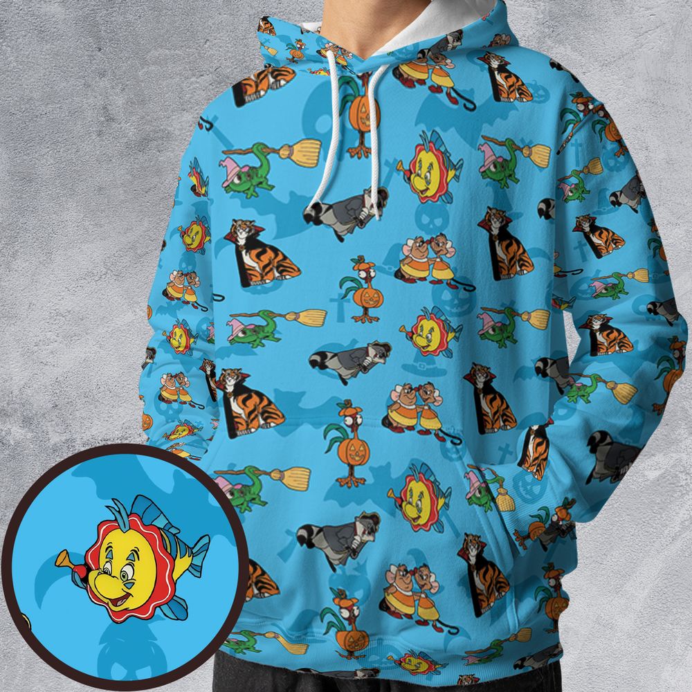 All-over Print Hoodie - 5DELK3EC -  - 1