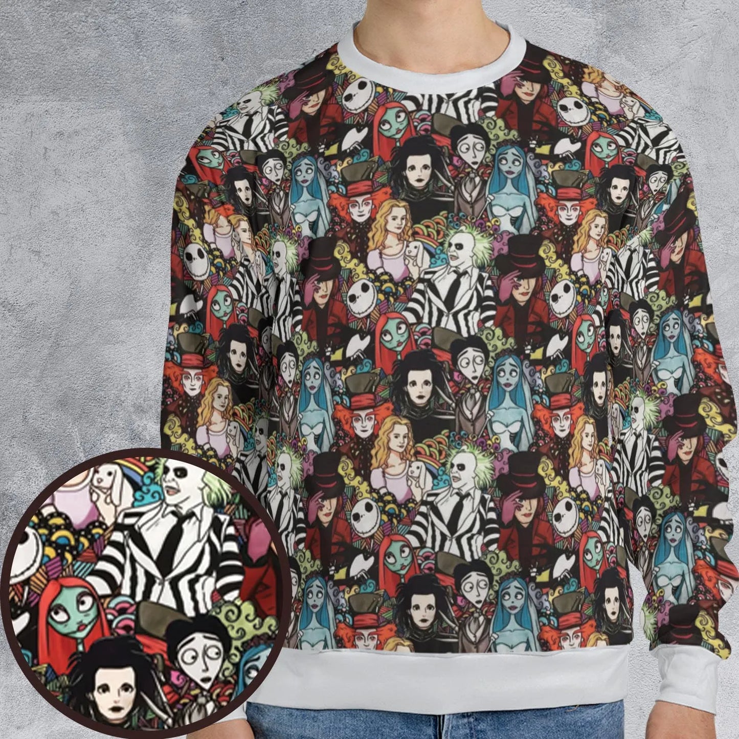 All-over Print Sweatshirt - QB9LZCQV