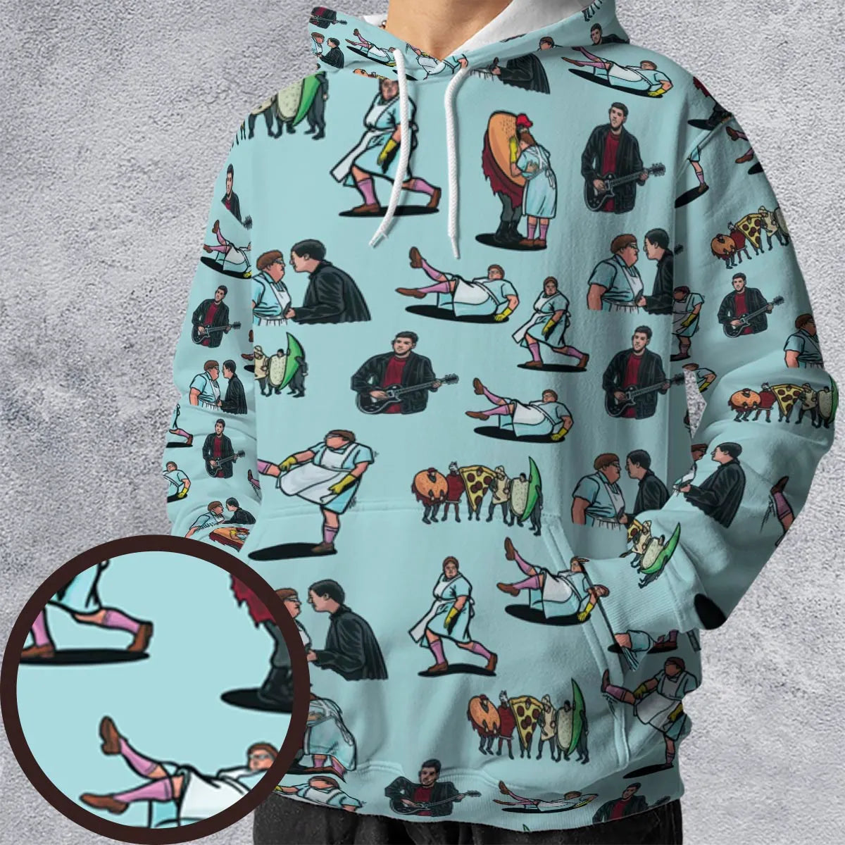 All-over Print Hoodie - KVC4MJRM
