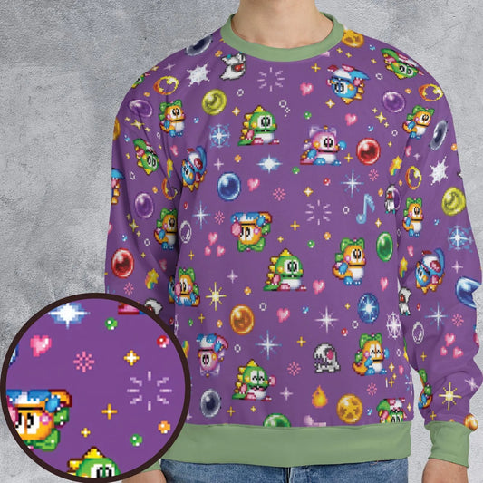 All-over Print Sweatshirt - XZ6V7K29