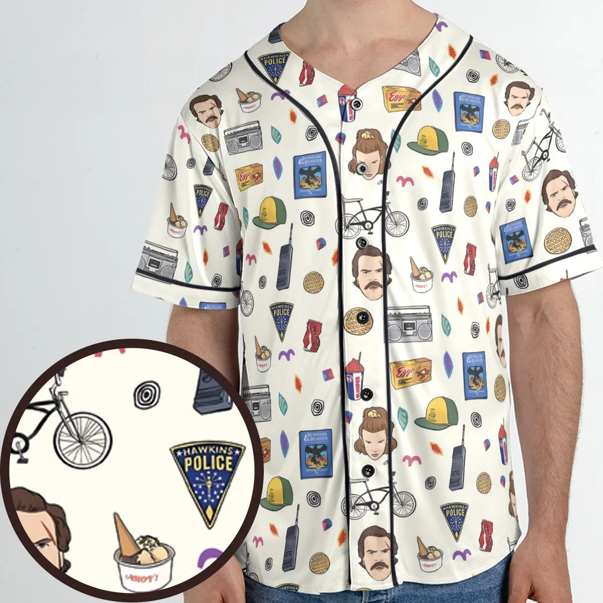 Unisex Baseball Jersey - 8ZBPUQBC