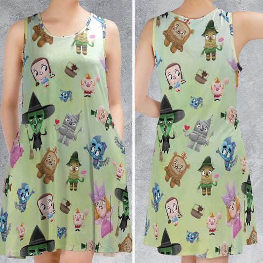 Sleeveless Dress - CNRY2SJ6
