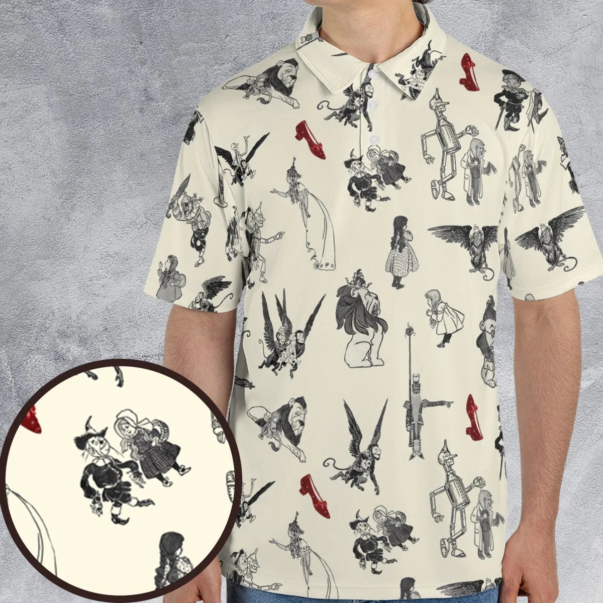 AOP Men/Women Polo Shirt - GQAS7ZBB
