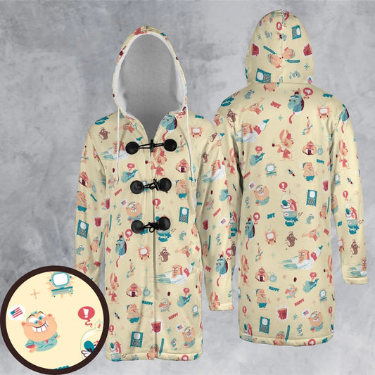 Hooded Cloak Coat - WTX7U4FS