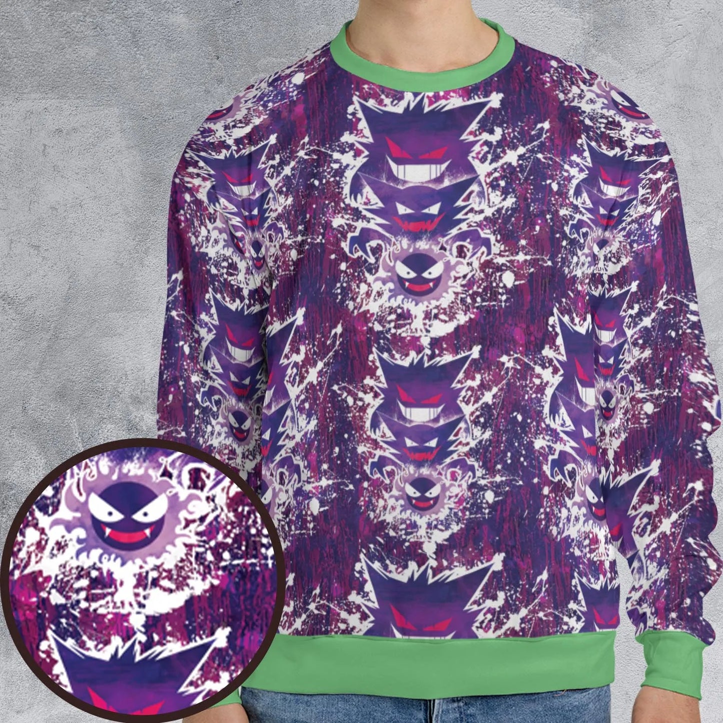All-over Print Sweatshirt - GJ6TKB7R