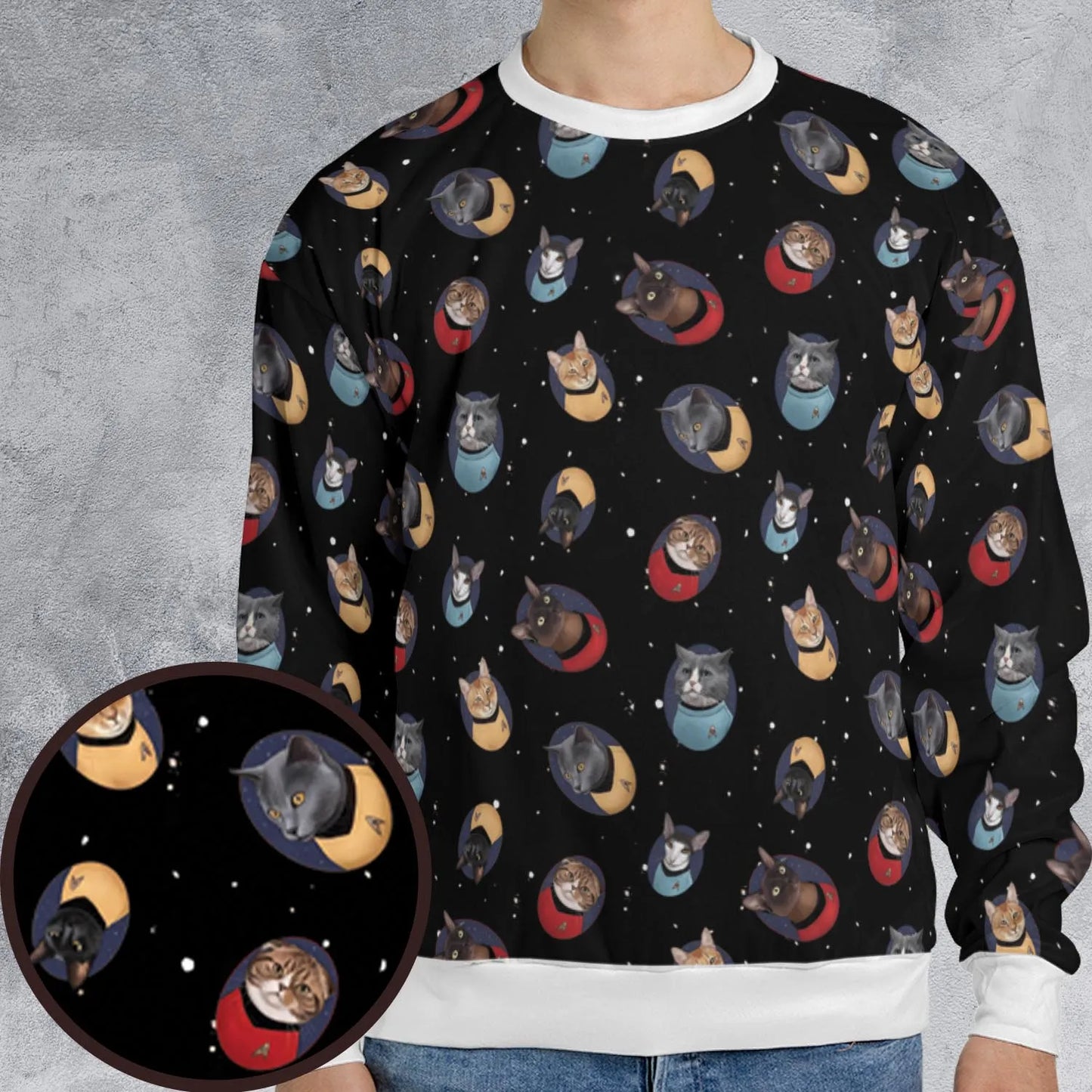 All-over Print Sweatshirt - RQD168Y1