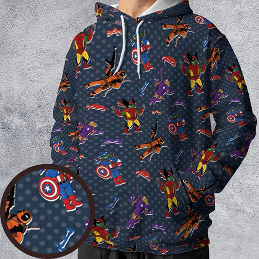 All-over Print Hoodie - WQXYUHS5