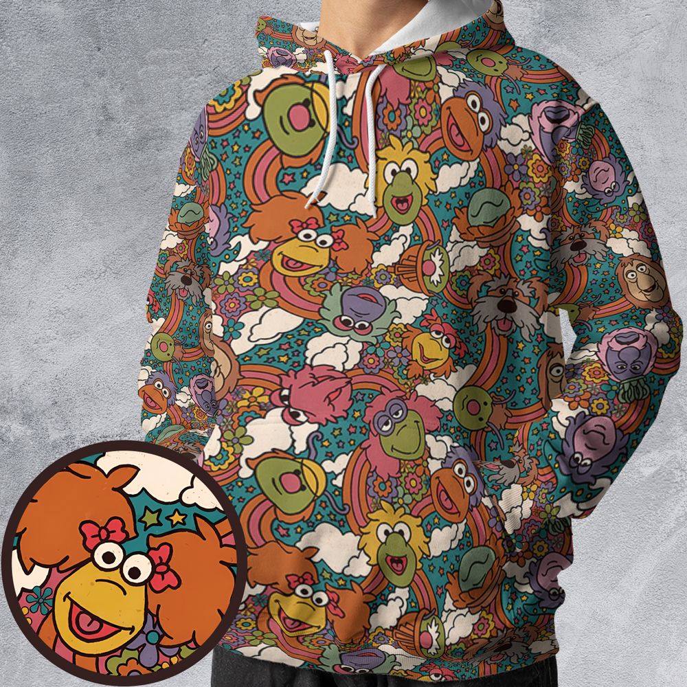 All-over Print Hoodie - GDCNFQXH -  - 1