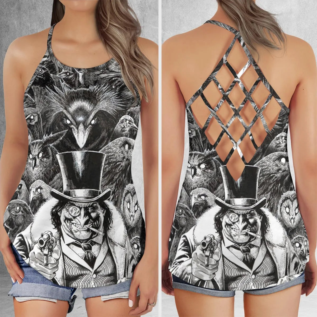 Criss Cross Tank Top - XERWS1LU