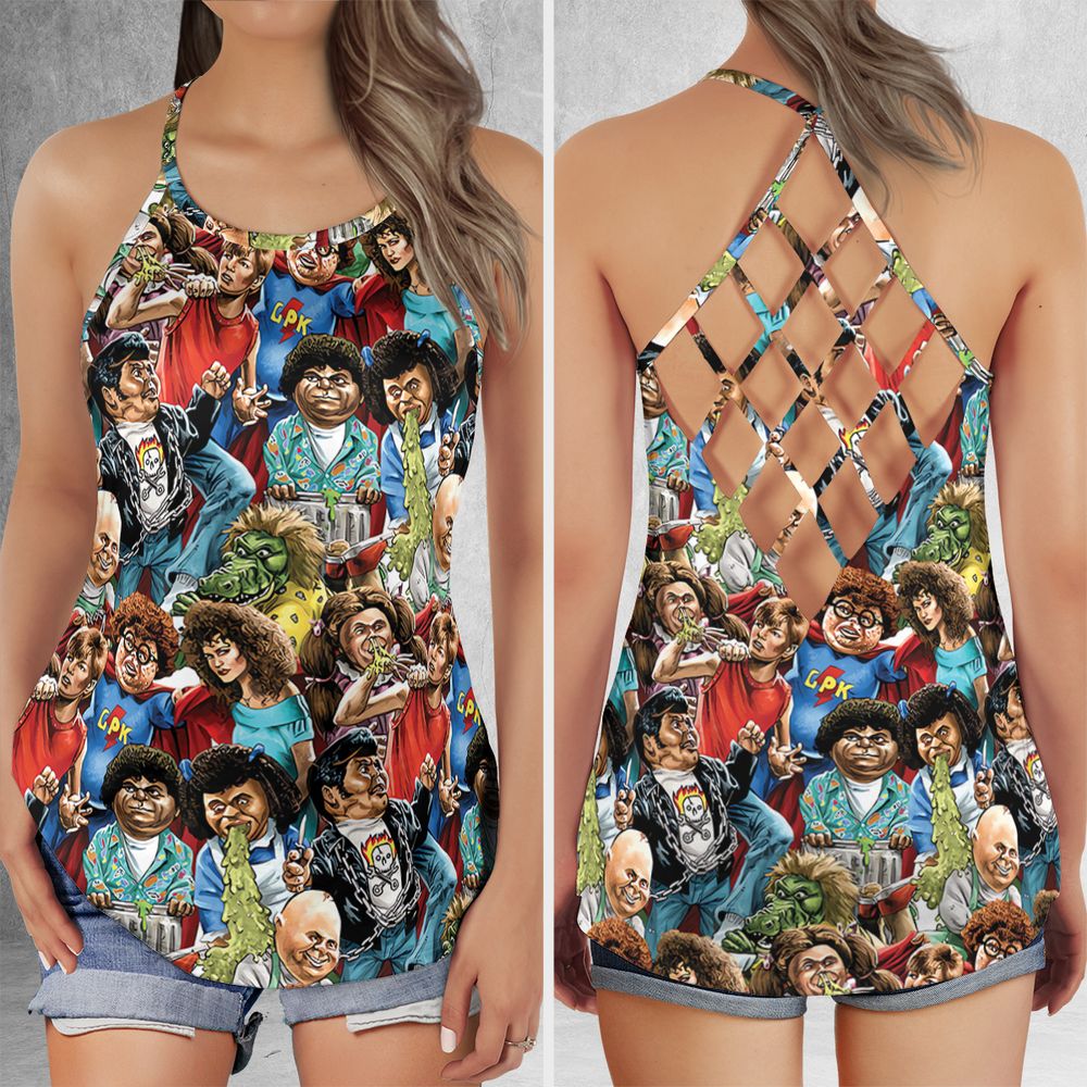 Criss Cross Tank Top -  - 1
