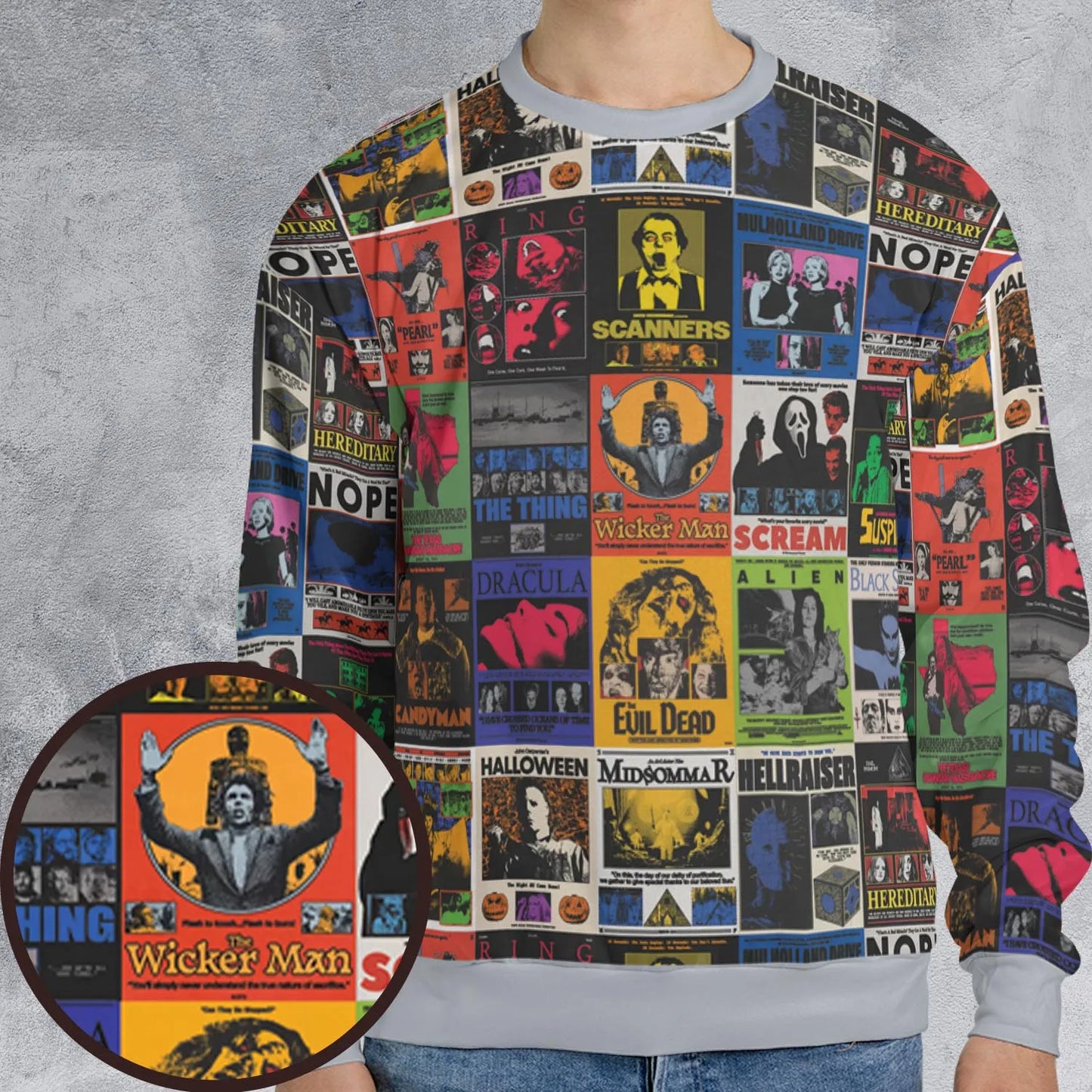 All-over Print Sweatshirt - HXC5VHED