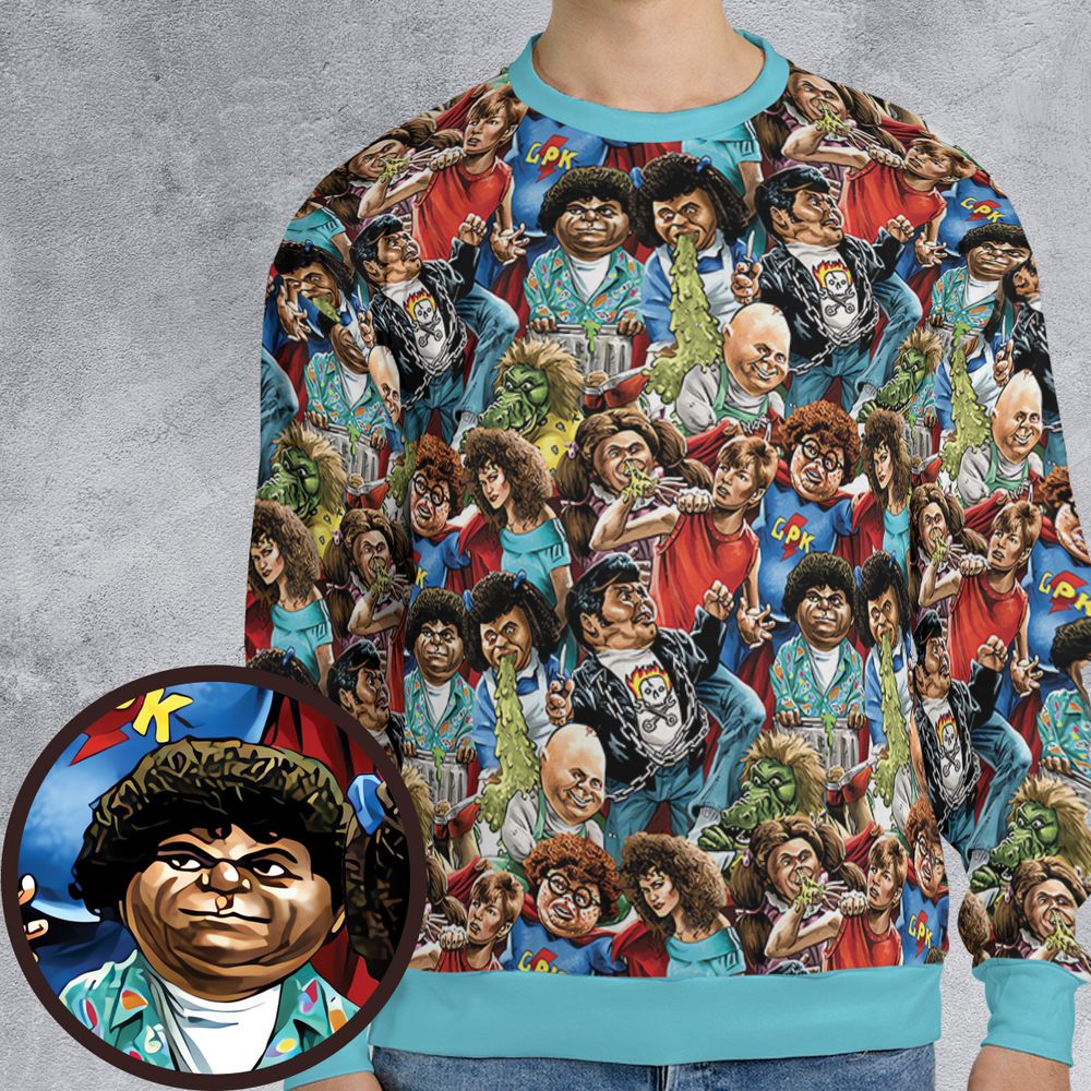 All-over Print Sweatshirt -  - 1